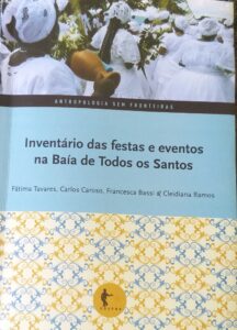 Capa do Inventário dass Festas e Eventos na Baía de Todos os Santos